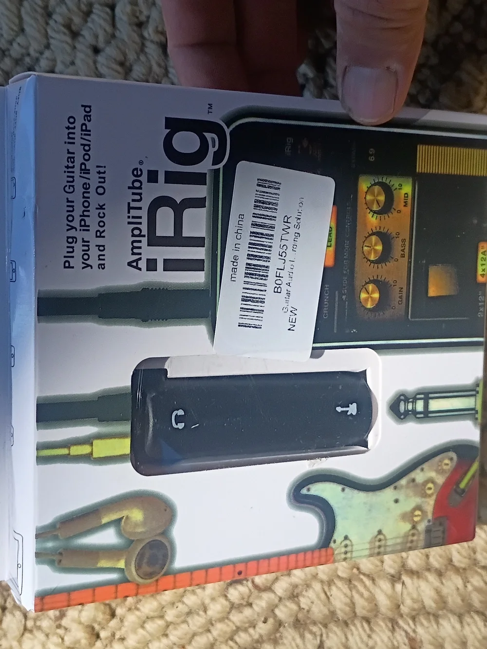 iRig Guitar Interface - Black
